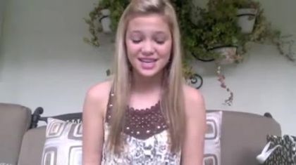 Olivia Holt facebook video january 2012 00801