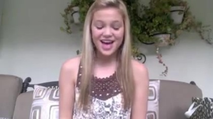 Olivia Holt facebook video january 2012 00827