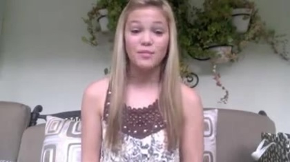 Olivia Holt facebook video january 2012 00833