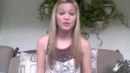 Olivia Holt facebook video january 2012 00835
