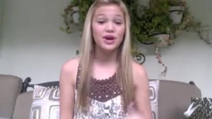 Olivia Holt facebook video january 2012 00837