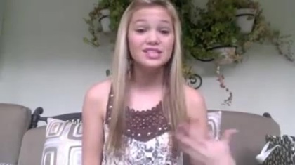 Olivia Holt facebook video january 2012 00840