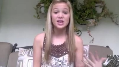 Olivia Holt facebook video january 2012 00843