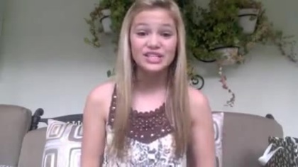 Olivia Holt facebook video january 2012 00861