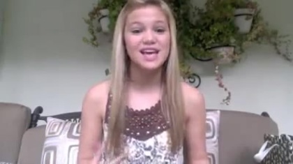 Olivia Holt facebook video january 2012 00878