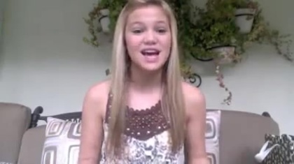 Olivia Holt facebook video january 2012 00879