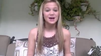 Olivia Holt facebook video january 2012 00880
