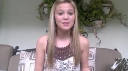 Olivia Holt facebook video january 2012 00881