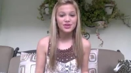 Olivia Holt facebook video january 2012 00886