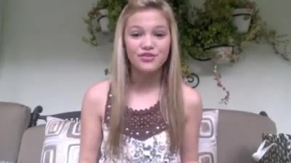 Olivia Holt facebook video january 2012 00889