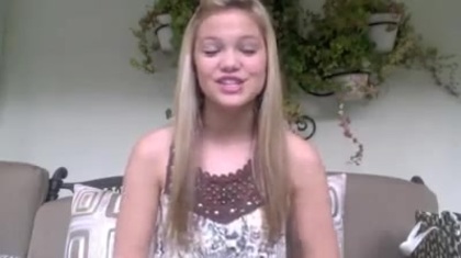 Olivia Holt facebook video january 2012 00900