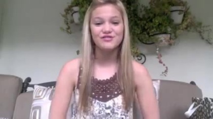 Olivia Holt facebook video january 2012 00906