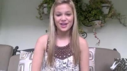 Olivia Holt facebook video january 2012 00910