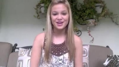 Olivia Holt facebook video january 2012 00911