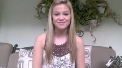 Olivia Holt facebook video january 2012 00913