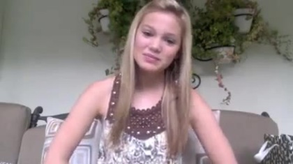 Olivia Holt facebook video january 2012 01009