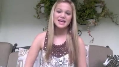 Olivia Holt facebook video january 2012 01013 Olivia Holt facebook video january 2012 01013