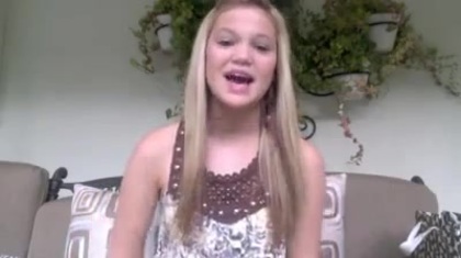 Olivia Holt facebook video january 2012 01015 Olivia Holt facebook video january 2012 01015