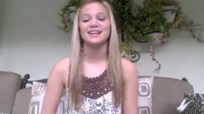 Olivia Holt facebook video january 2012 01034