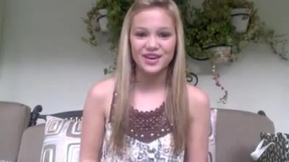 Olivia Holt facebook video january 2012 01125
