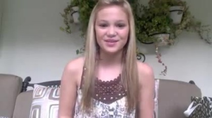 Olivia Holt facebook video january 2012 01127