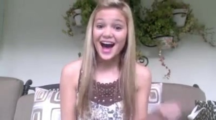 Olivia Holt facebook video january 2012 01161