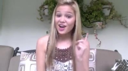 Olivia Holt facebook video january 2012 01165