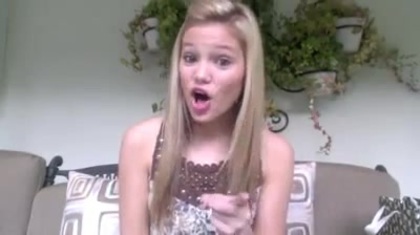 Olivia Holt facebook video january 2012 01172