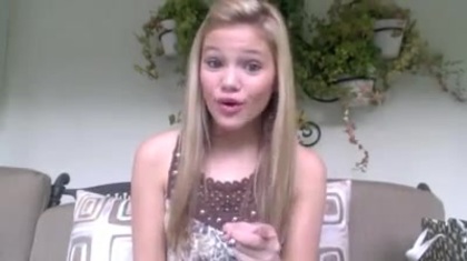 Olivia Holt facebook video january 2012 01184