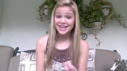 Olivia Holt facebook video january 2012 01192