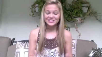 Olivia Holt facebook video january 2012 01393