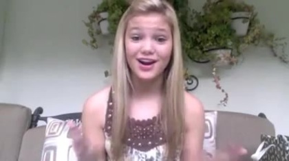 Olivia Holt facebook video january 2012 01715