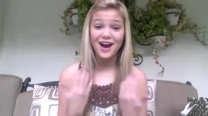 Olivia Holt facebook video january 2012 01719