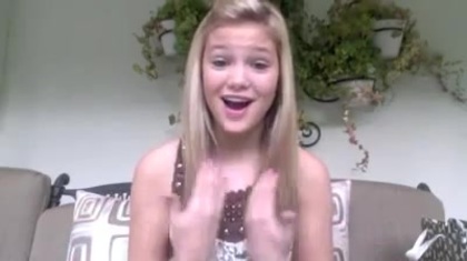 Olivia Holt facebook video january 2012 01721