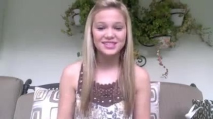 Olivia Holt facebook video january 2012 01421