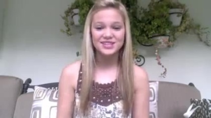 Olivia Holt facebook video january 2012 01422