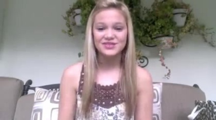 Olivia Holt facebook video january 2012 01424