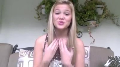 Olivia Holt facebook video january 2012 01760