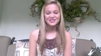 Olivia Holt facebook video january 2012 01485