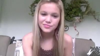 Olivia Holt facebook video january 2012 01810