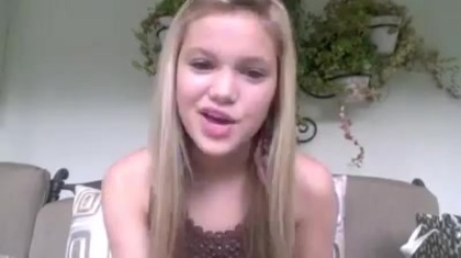 Olivia Holt facebook video january 2012 01812