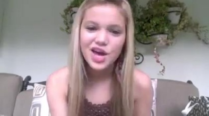 Olivia Holt facebook video january 2012 01813