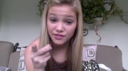 Olivia Holt facebook video january 2012 02305