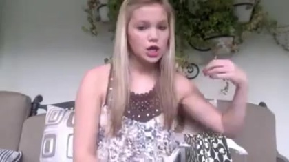 Olivia Holt facebook video january 2012 02532