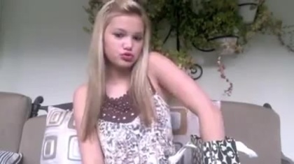 Olivia Holt facebook video january 2012 02612