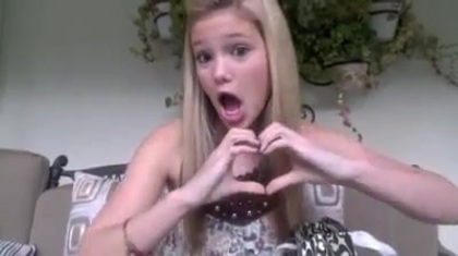 Olivia Holt facebook video january 2012 02412
