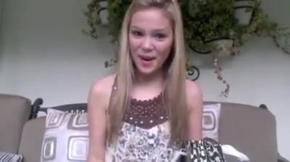 Olivia Holt facebook video january 2012 02470