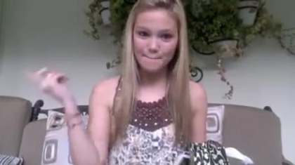 Olivia Holt facebook video january 2012 02477