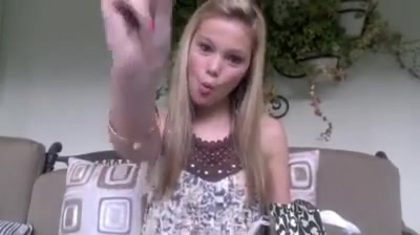 Olivia Holt facebook video january 2012 02489