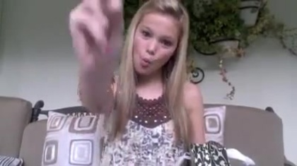 Olivia Holt facebook video january 2012 02490